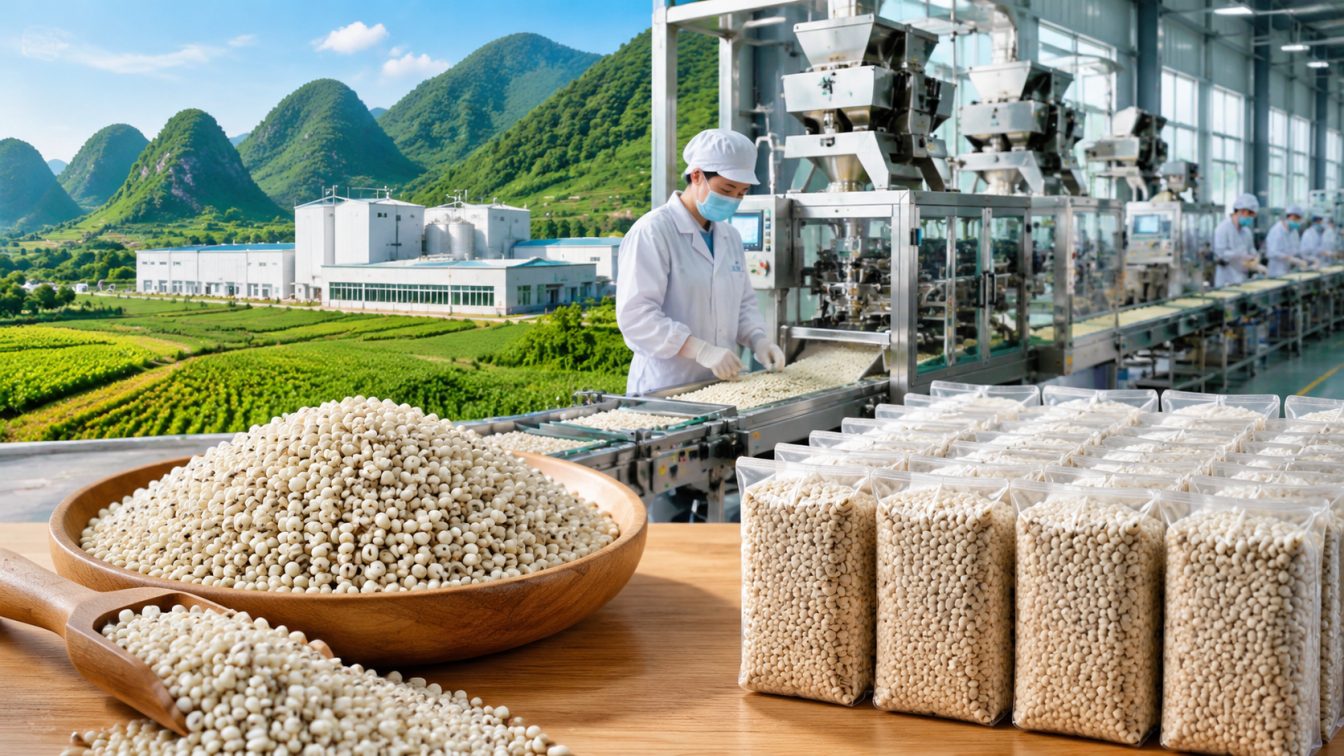 天柱县为薏仁米采购提供产地直供